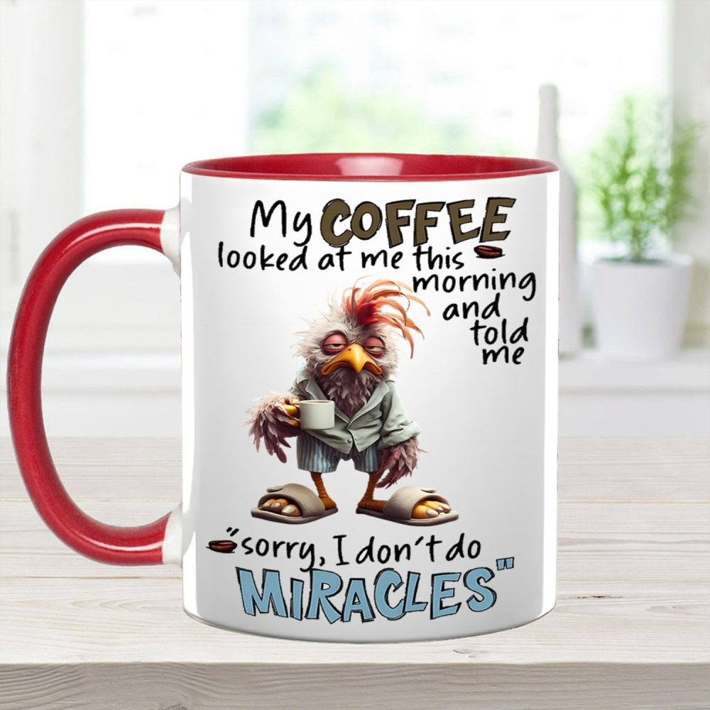 Chicken Funny Accent Mug - Image 3