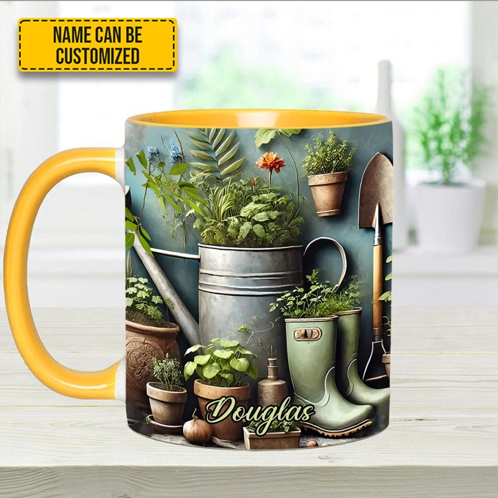Garden Plant - Personalized Gardening Accent Mug - Image 13