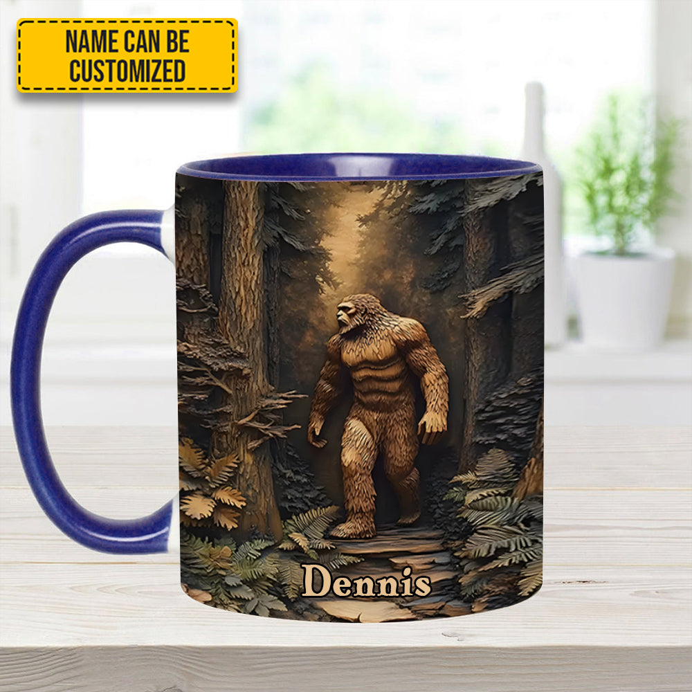 Legend In The Trees – Personalized Sasquatch Accent Mug - Image 13