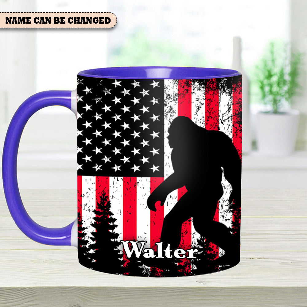 American Bigfoot Personalized Accent Mug - Image 5