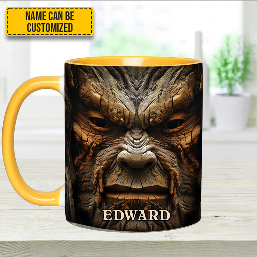 Bigfoot Saw Me - Personalized Bigfoot Accent Mug - Image 12