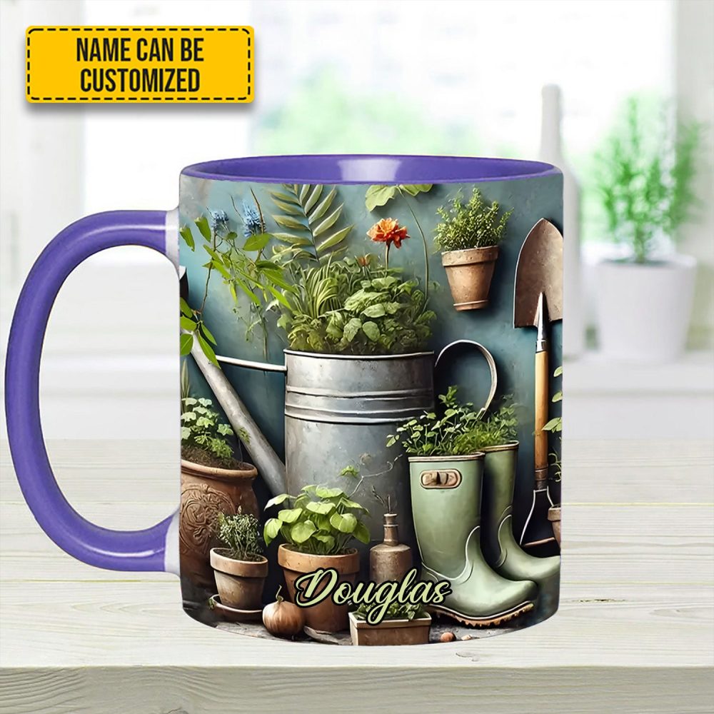 Garden Plant - Personalized Gardening Accent Mug - Image 14