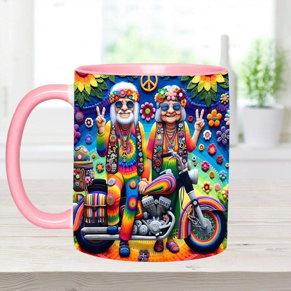 Couple Hippie Accent Mug - Image 9