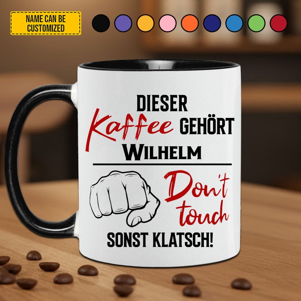 Funny Accent Mug - Personalized Accent Mug - Image 3