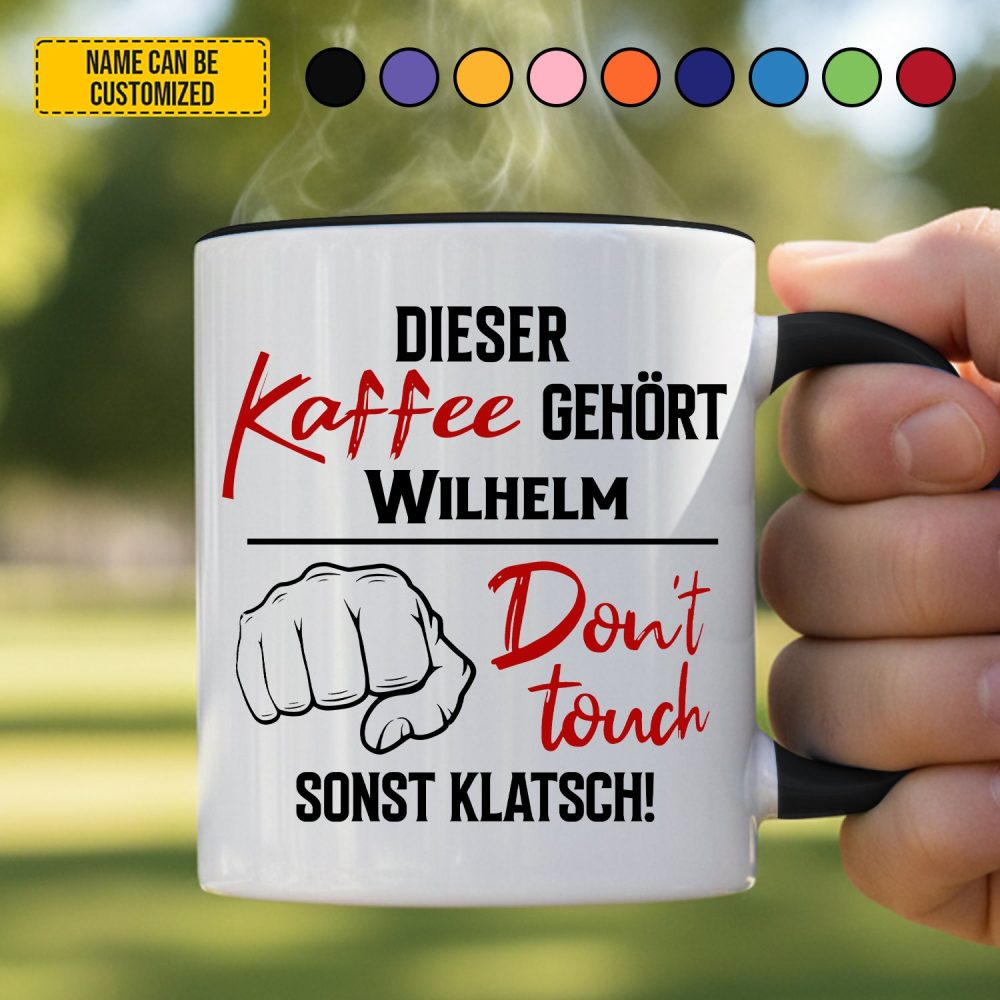 Funny Accent Mug - Personalized Accent Mug - Image 2