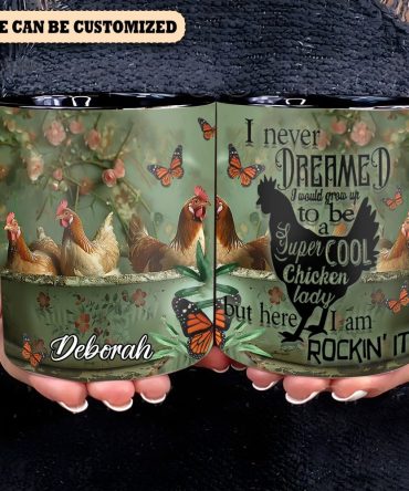 I Never Dreamed - Personalized Chicken Accent Mug