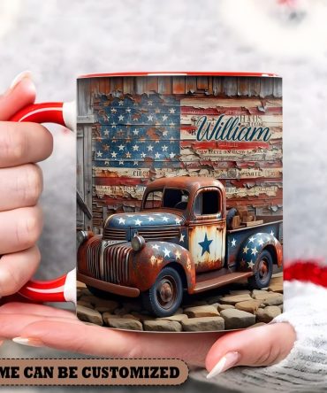Truck Independence  - Personalized Truck Accent Mug
