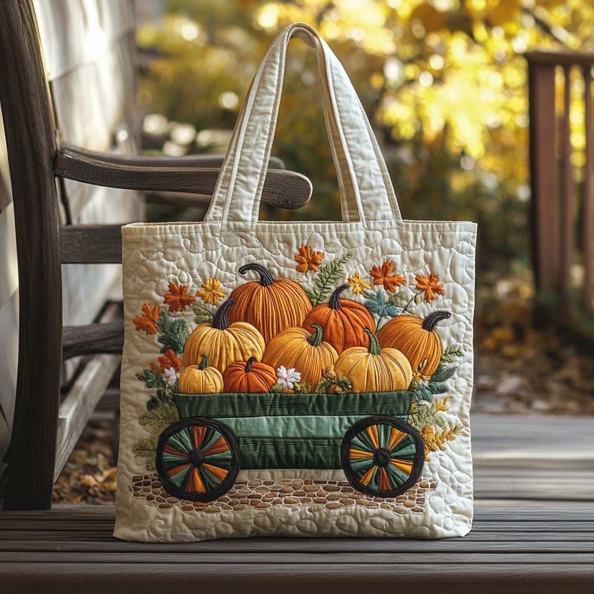 Maple Lane Quilted Tote Bag