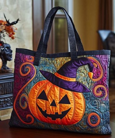 Monster Mood Quilted Tote Bag