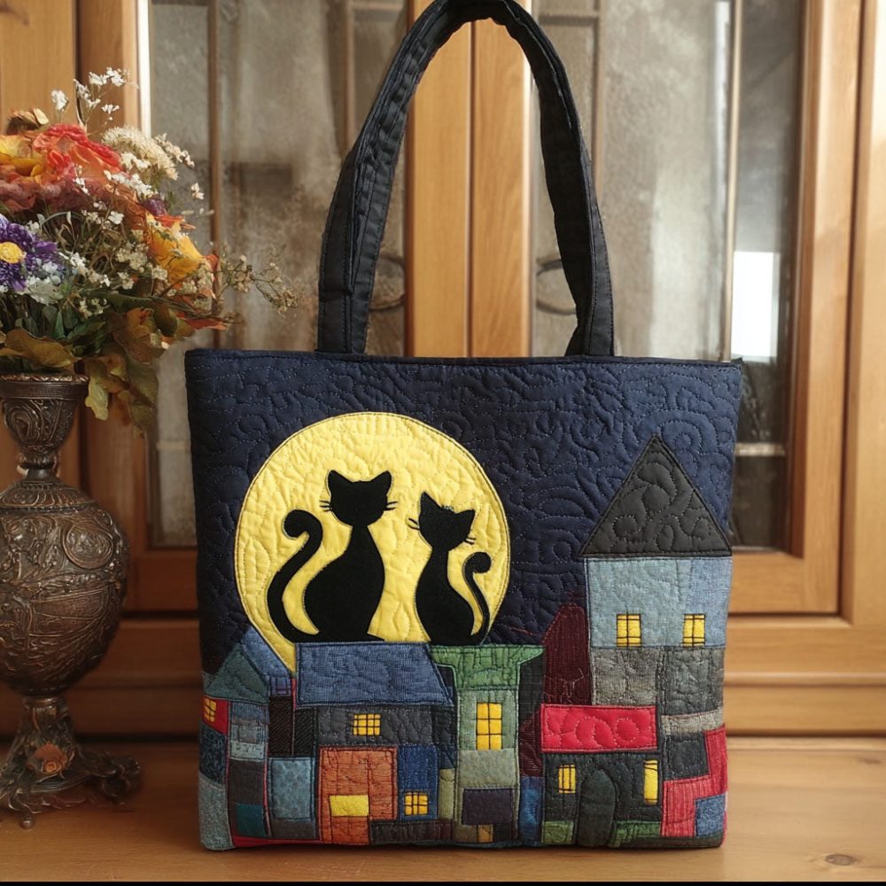 Nightfall Companion Quilted Tote Bag