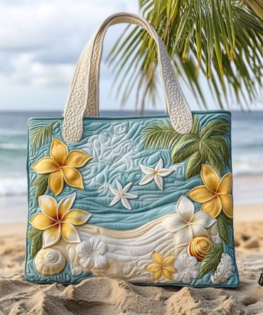 Ocean Dream Quilted Tote Bag