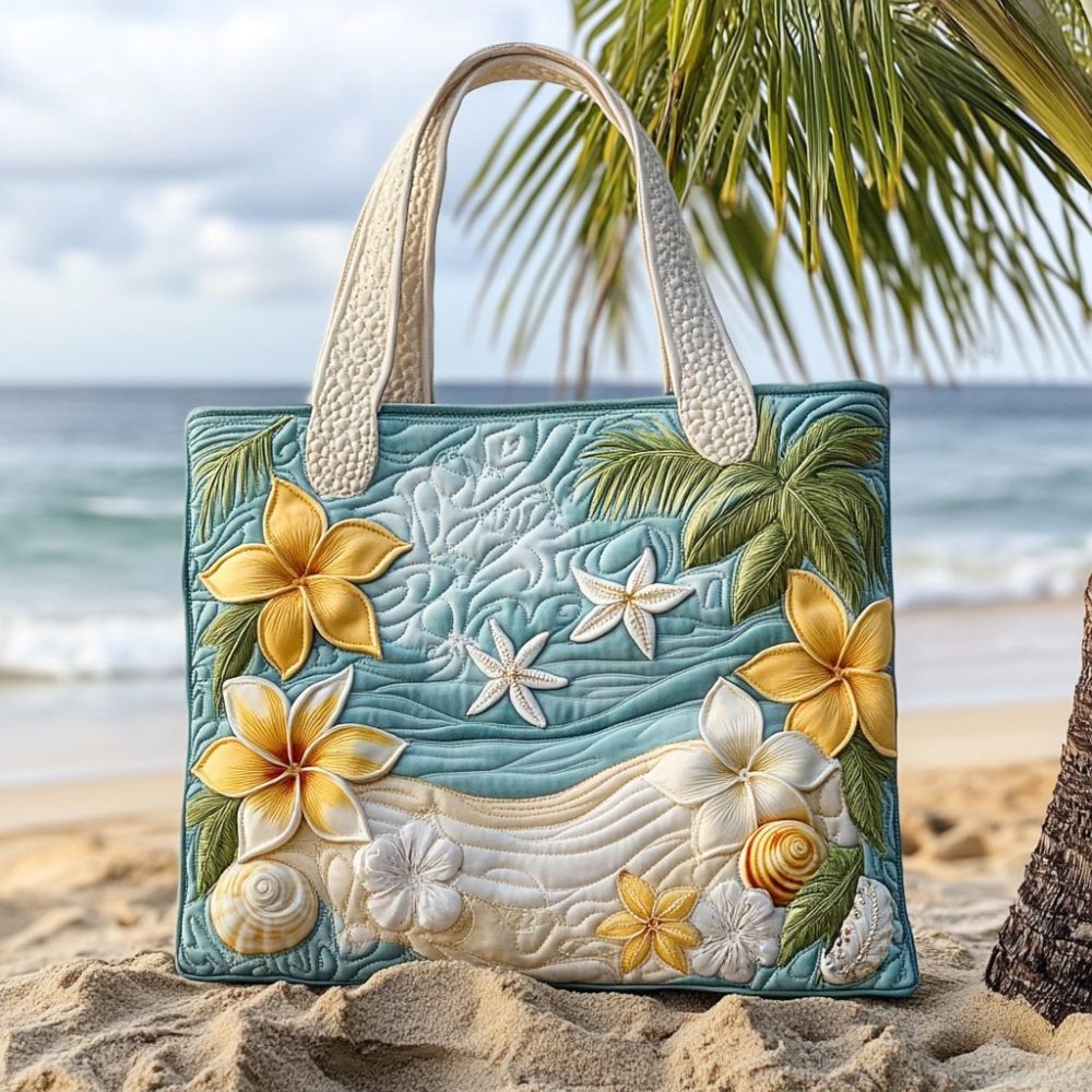 Ocean Dream Quilted Tote Bag