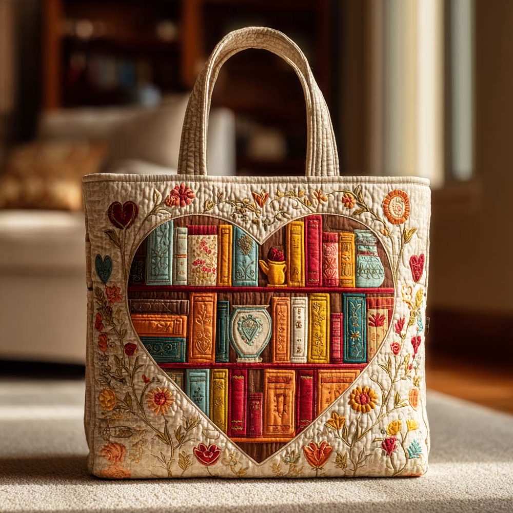 Paper Dream Quilted Tote Bag