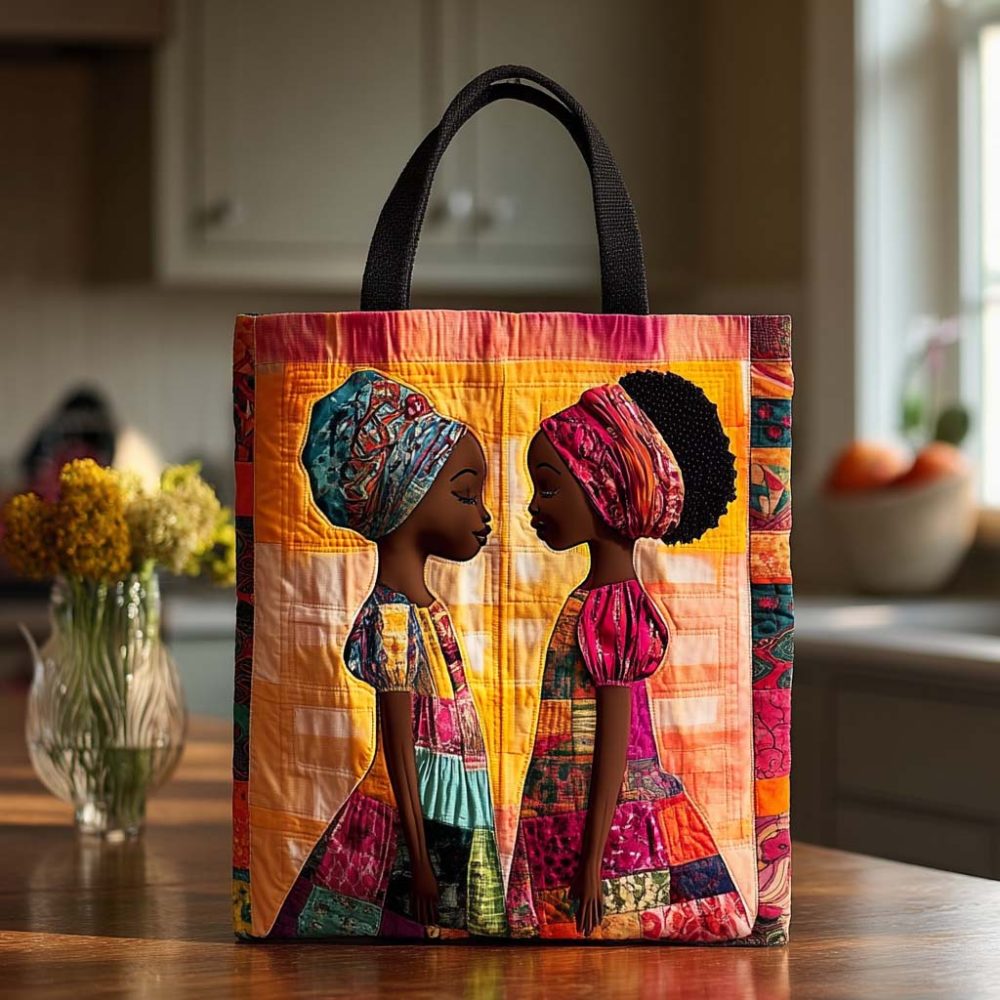 Peaceful Play Quilted Tote Bag - Image 2