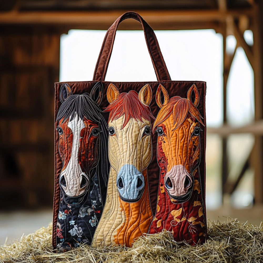 Rodeo Chic Quilted Tote Bag