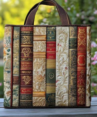 Shelf Life Quilted Tote Bag