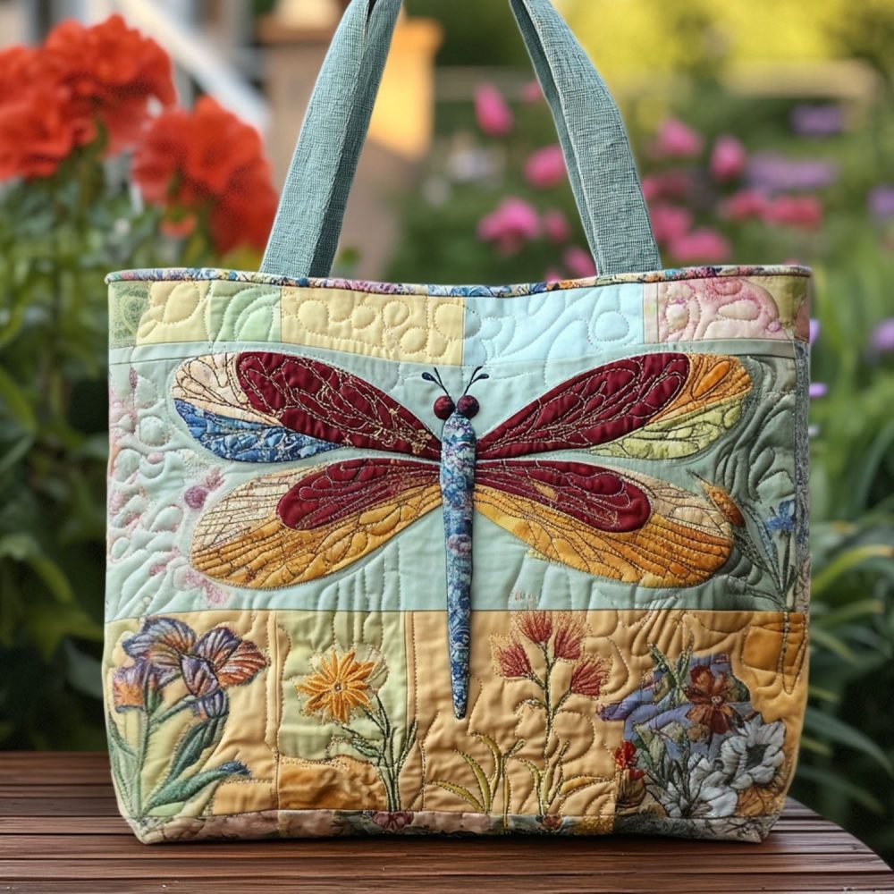 Skyborne Grace Quilted Tote Bag