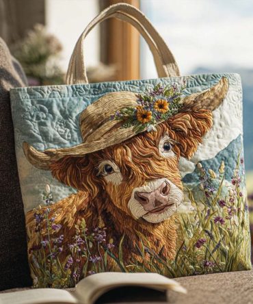 Soft Highlander Quilted Tote Bag