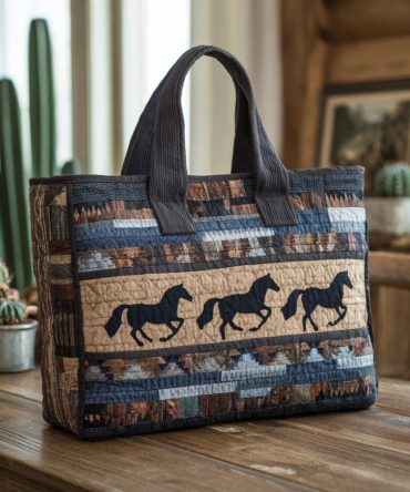 Southwest Spirit Quilted Tote Bag