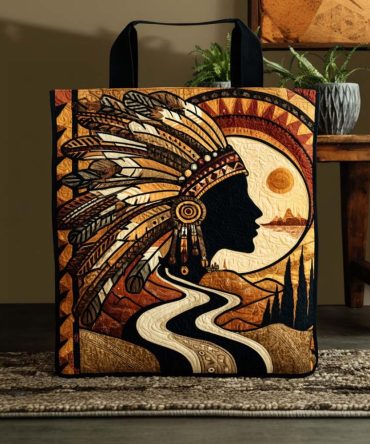 Spirit Queen Quilted Tote Bag