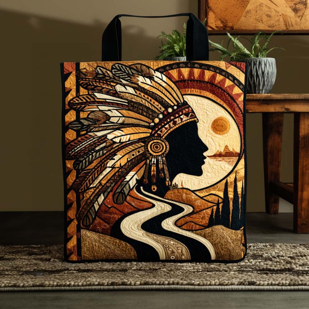 Spirit Queen Quilted Tote Bag