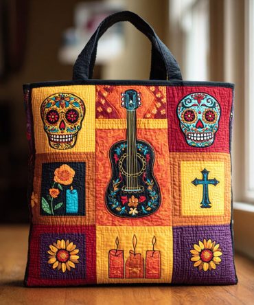 Spirit Strings Quilted Tote Bag