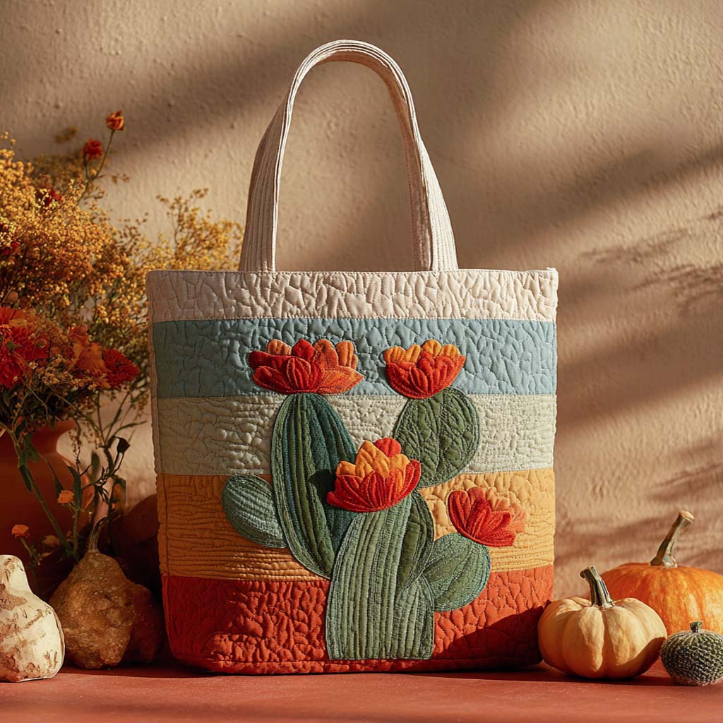 Sundown Mesa Quilted Tote Bag