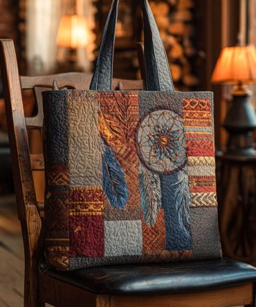 The Dream Weaver Quilted Tote Bag