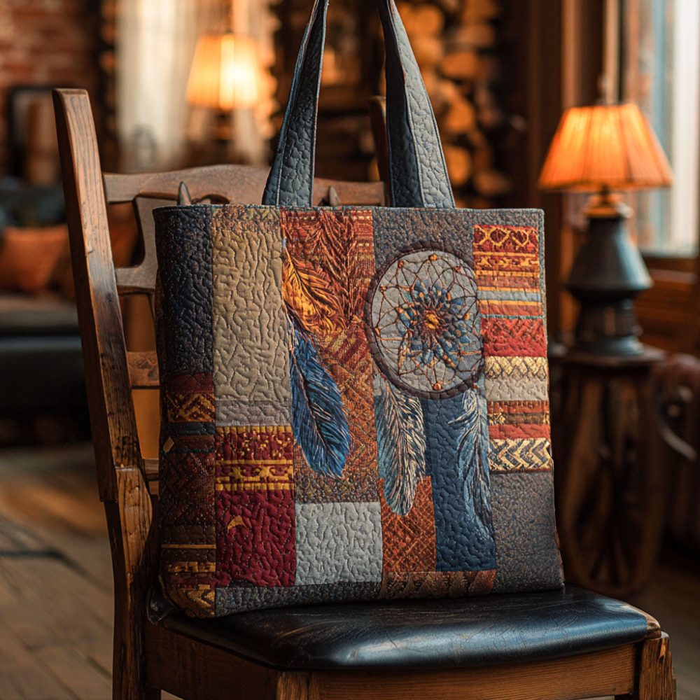 The Dream Weaver Quilted Tote Bag