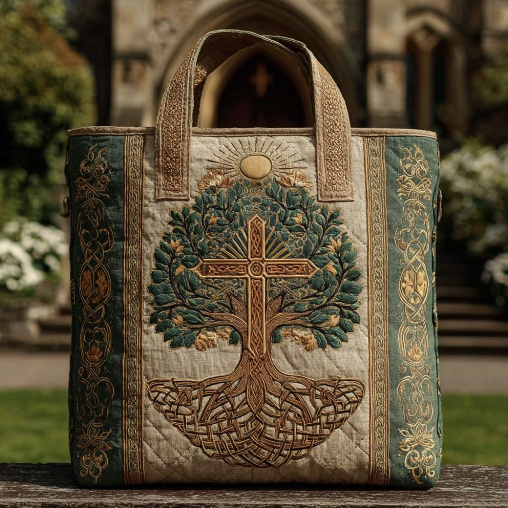 The Line Faith Quilted Tote Bag