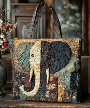 Trunk Of Light Quilted Tote Bag