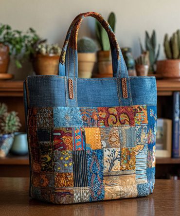 Ubuntu Threads Quilted Tote Bag