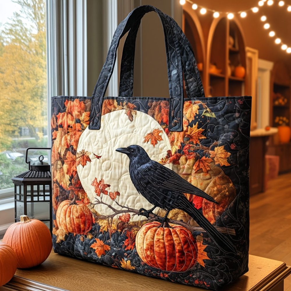 Whispering Wings Quilted Tote Bag