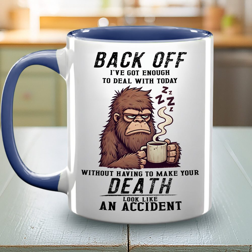 Funny Bigfoot Coffee Accent Mug - Image 14