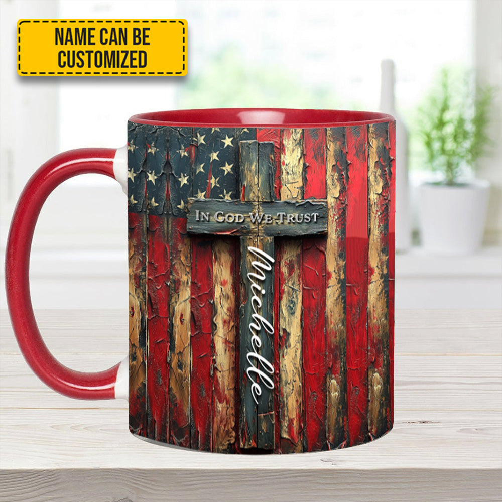 God Accent Mug - Personalized Accent Mug - Image 6