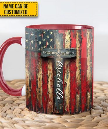 God Accent Mug - Personalized Accent Mug