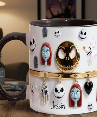 The Couple Nightmare Mug - Personalized Couple Accent Mug