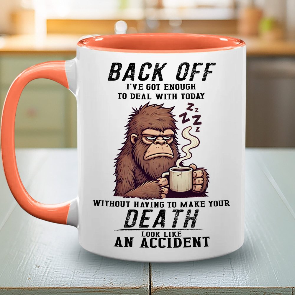 Funny Bigfoot Coffee Accent Mug - Image 10