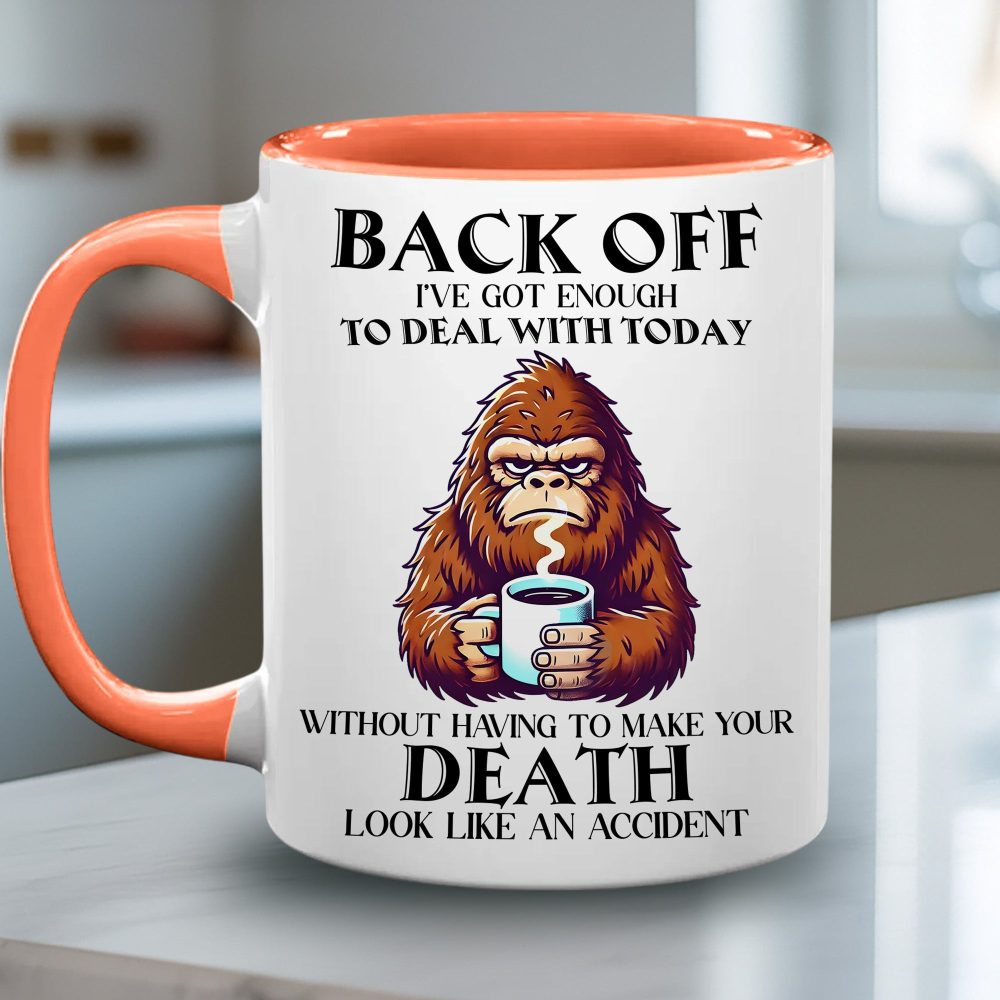 Funny Bigfoot Coffee Accent Mug - Image 5