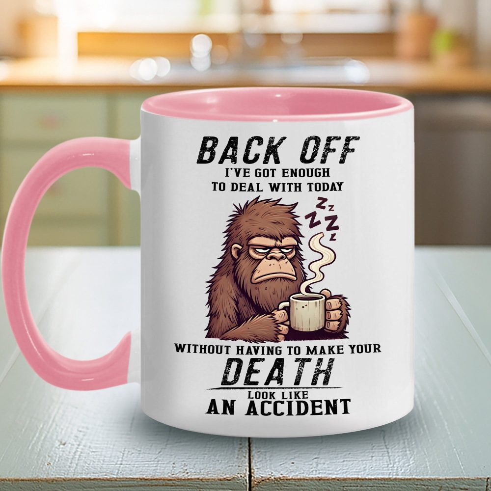 Funny Bigfoot Coffee Accent Mug - Image 9