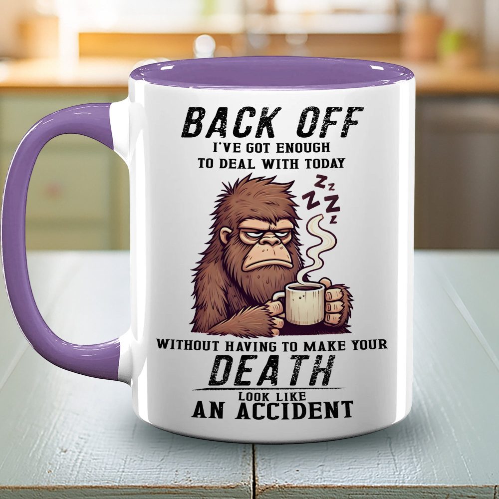 Funny Bigfoot Coffee Accent Mug - Image 12