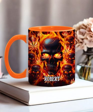 Free Your Mind - Personalized Weed Accent Mug