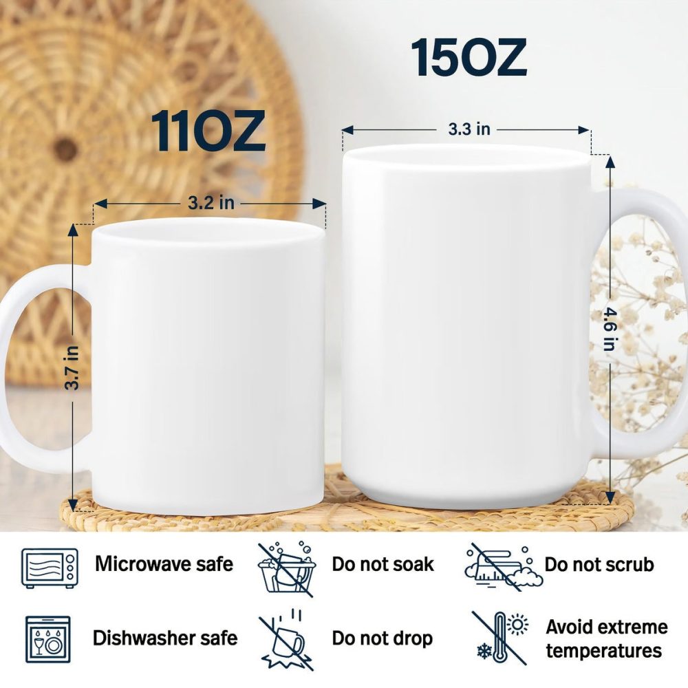 Sunflower Accent Mug - Personalized Accent Mug - Image 7