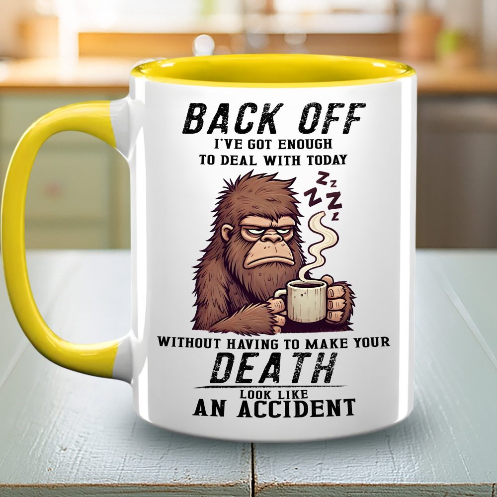 Funny Bigfoot Coffee Accent Mug - Image 13